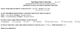 Incident Report Image